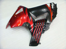 Laden Sie das Bild in den Galerie-Viewer, Red and Black Flame - NINJA ZX-14R 06-11 Fairing Kit