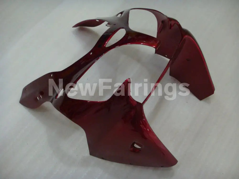 Red and Black Flame NINJA ZX 6R 00 02 Fairing Kit Vehicles