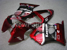 Laden Sie das Bild in den Galerie-Viewer, Red and Black FUCHS NINJA ZX 6R 00 02 Fairing Kit Vehicles
