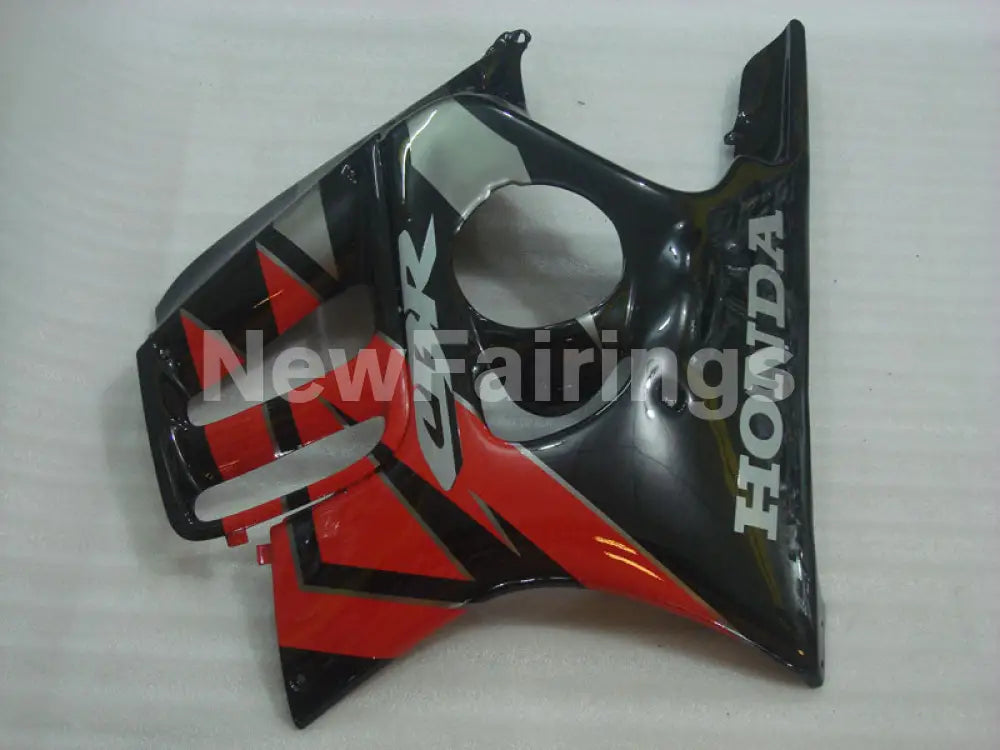 Red and Black Grey Factory Style - CBR600 F3 97-98 Fairing Kit