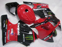 Laden Sie das Bild in den Galerie-Viewer, Red and Black Monster - NINJA ZX-12R 00-01 Fairing Kit