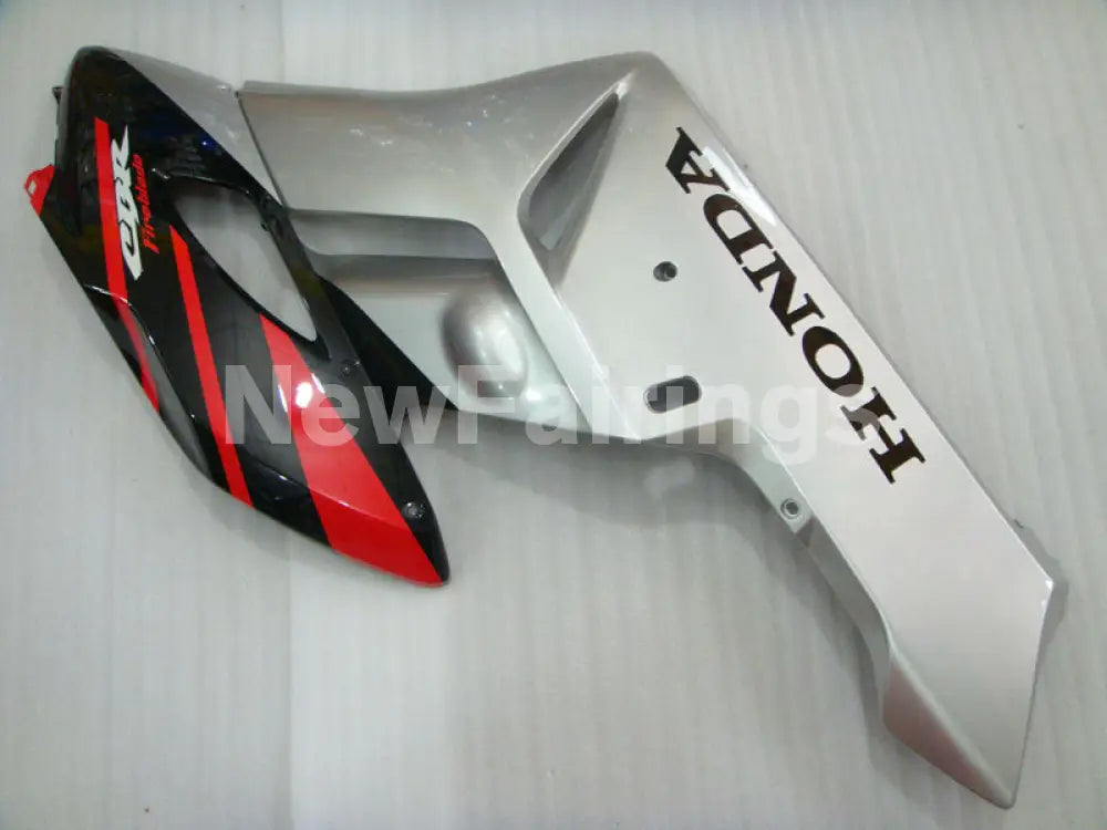 Red Black and Silver Factory Style - CBR1000RR 04-05 Fairing Kit