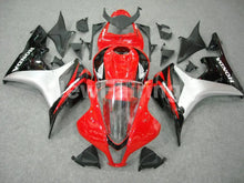 Laden Sie das Bild in den Galerie-Viewer, Red Black and Silver Factory Style - CBR600RR 07-08 Fairing Kit