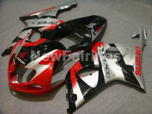 Bild in der Galerieansicht laden, Red and Black Silver Factory Style - GSX-R1000 00-02 Fairing Kit