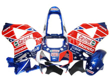 Laden Sie das Bild in den Galerie-Viewer, Red and Blue Castrol - CBR 954 RR 02-03 Fairing Kit