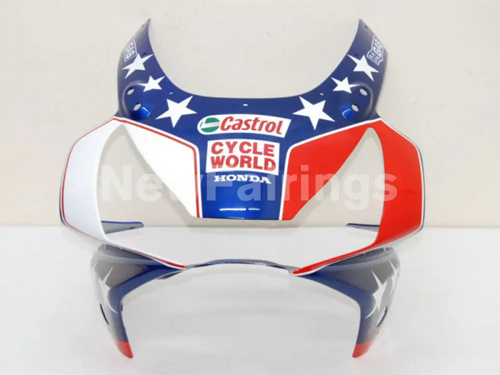 Red and Blue Castrol - CBR 954 RR 02-03 Fairing Kit