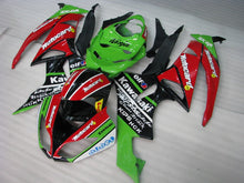 Laden Sie das Bild in den Galerie-Viewer, Red and Green Black Motocard - NINJA ZX-6R 09-12 Fairing
