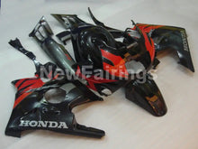 Laden Sie das Bild in den Galerie-Viewer, Red and Grey Black Factory Style - CBR600 F2 91-94 Fairing Kit
