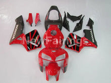 Laden Sie das Bild in den Galerie-Viewer, Red and Matte Black Factory Style - CBR600RR 05-06 Fairing Kit