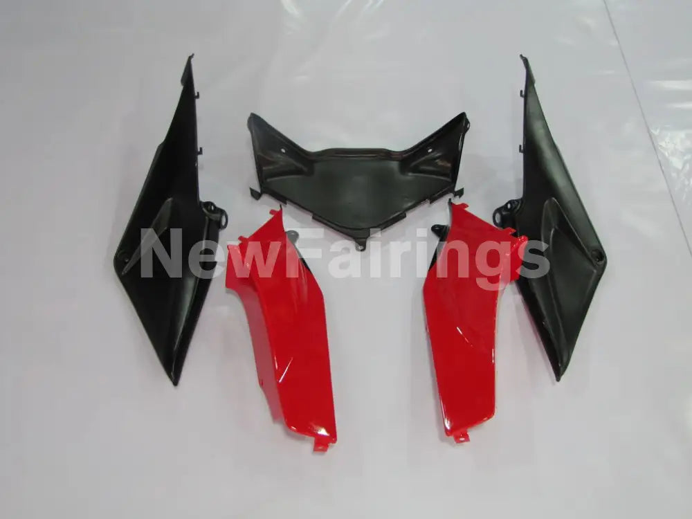 Red and Matte Black Factory Style - CBR600RR 05-06 Fairing Kit