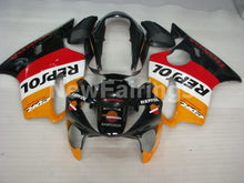 Laden Sie das Bild in den Galerie-Viewer, Red and Orange Black Repsol - CBR600 F4 99-00 Fairing Kit