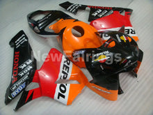 Laden Sie das Bild in den Galerie-Viewer, Red Orange and Black Repsol - CBR600RR 05-06 Fairing Kit