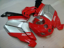 Bild in der Galerieansicht laden, Red and Silver Black Factory Style - Ducati 749/999 05-06 Fairing Kit (Single Passenger Seat)