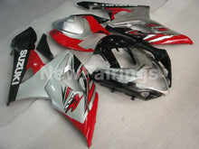 Bild in der Galerieansicht laden, Red and Silver Black Factory Style - GSX-R1000 05-06 Fairing Kit