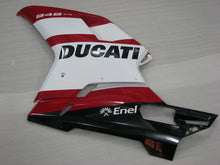 Bild in der Galerieansicht laden, Red and White Black Enel - Ducati 848 07-11 Fairing Kit