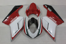 Bild in der Galerieansicht laden, Red and White Black Factory Style - Ducati 1098 07-11 Fairing Kit