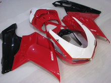 Bild in der Galerieansicht laden, Red and White Black Factory Style - Ducati 1198 07-11 Fairing Kit