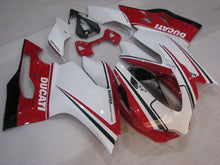 Bild in der Galerieansicht laden, Red and White Black Factory Style - Ducati 1199 Panigale 12-14 Fairing Kit