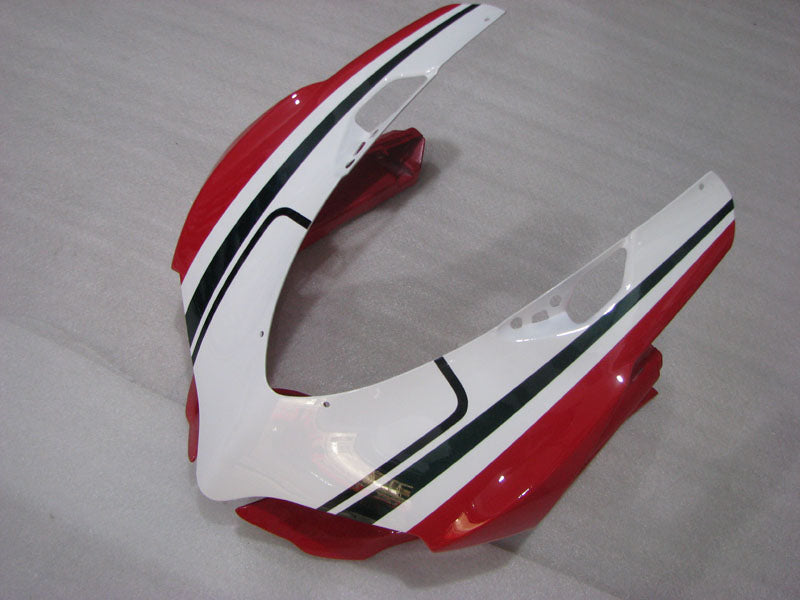 Red and White Black Factory Style - Ducati 1199 Panigale 12-14 Fairing Kit