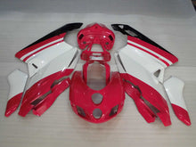 Bild in der Galerieansicht laden, Red and White Black Factory Style - Ducati 749/999 05-06 Fairing Kit (Single Passenger Seat)