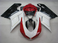 Bild in der Galerieansicht laden, Red and White Black Factory Style - Ducati 848/1098/1198 07-11 Fairing Kit