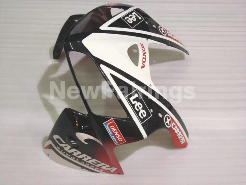 Red and White Black Lee - CBR600RR 05-06 Fairing Kit