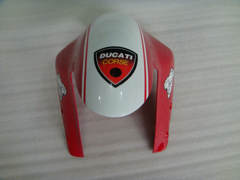 Red and White Black Performance - Ducati 848/1098/1198 07-11 Fairing Kit