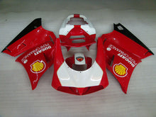 Bild in der Galerieansicht laden, Red and White Black Shell - Ducati 748/916/996/998 96-02 Fairing Kit