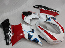 Bild in der Galerieansicht laden, Red White and Black Star - Ducati 848/1098/1198 07-11 Fairing Kit