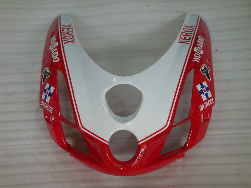 Red and White Black Xerox - Ducati 749/999 03-04 Fairing Kit (Single Passenger Seat)