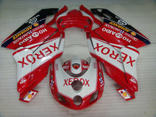 Bild in der Galerieansicht laden, Red and White Black Xerox - Ducati 749/999 05-06 Fairing Kit (Single Passenger Seat)