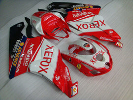 Red and White Black Xerox - Ducati 999 03-04 Fairing Kit