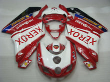 Bild in der Galerieansicht laden, Red and White Black Xerox - Ducati 999 05-06 Fairing Kit (Single Passenger Seat)