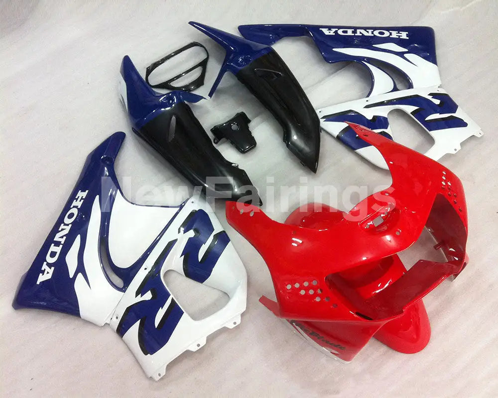 Red and White Blue Factory Style - CBR 919 RR 98-99 Fairing Kit