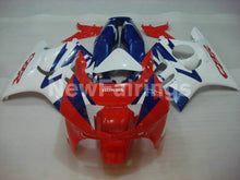 Laden Sie das Bild in den Galerie-Viewer, Red and White Blue Factory Style - CBR600 F3 95-96 Fairing Kit
