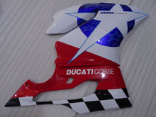 Bild in der Galerieansicht laden, Red and White Blue Star - Ducati 1199 Panigale 12-14 Fairing Kit