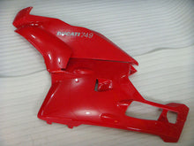 Bild in der Galerieansicht laden, Red and White Factory Style - Ducati 749 03-04 Fairing Kit (Single Passenger Seat)
