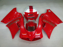 Bild in der Galerieansicht laden, Red and White Factory Style - Ducati 916 96-02 Fairing Kit (Single Passenger Seat)