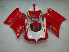 Red White Factory Style - Ducati 996 96-02 Fairing Kit