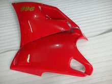 Bild in der Galerieansicht laden, Red and White Factory Style - Ducati 996 96-02 Fairing Kit (Single Passenger Seat)