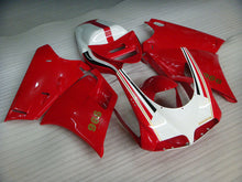 Bild in der Galerieansicht laden, Red and White Factory Style - Ducati 996 96-02 Fairing Kit (Single Passenger Seat)