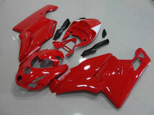 Bild in der Galerieansicht laden, Red and White Factory Style - Ducati 999 03-04 Fairing Kit (Single Passenger Seat)