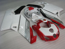 Bild in der Galerieansicht laden, Red and White Factory Style - Ducati 999 05-06 Fairing Kit (Single Passenger Seat)