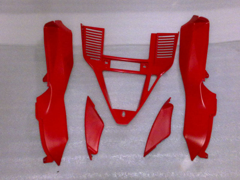 Red and White Green Factory Style - Ducati 999 03-04 Fairing Kit