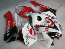 Laden Sie das Bild in den Galerie-Viewer, Red and White Konica Minolta - CBR600RR 05-06 Fairing Kit -