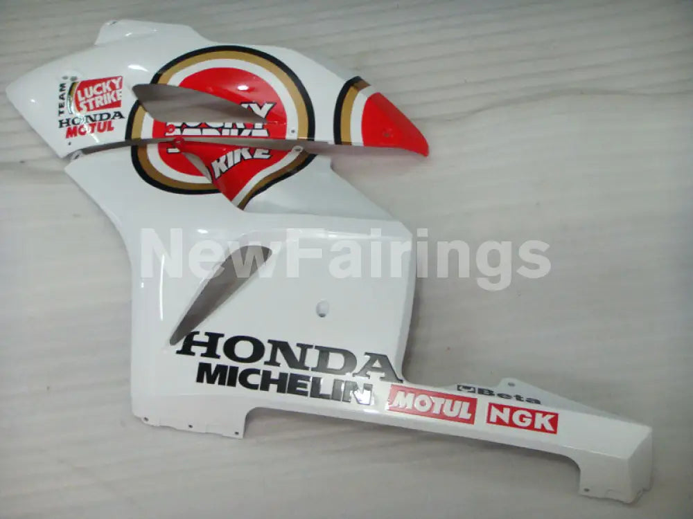 Red and White Lucky Strike - CBR1000RR 04-05 Fairing Kit