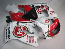 Laden Sie das Bild in den Galerie-Viewer, Red and White Lucky Strike - GSX-R750 96-99 Fairing Kit