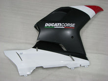 Bild in der Galerieansicht laden, Red and White Matte Black Factory Style - Ducati 848/1098/1198 07-11 Fairing Kit