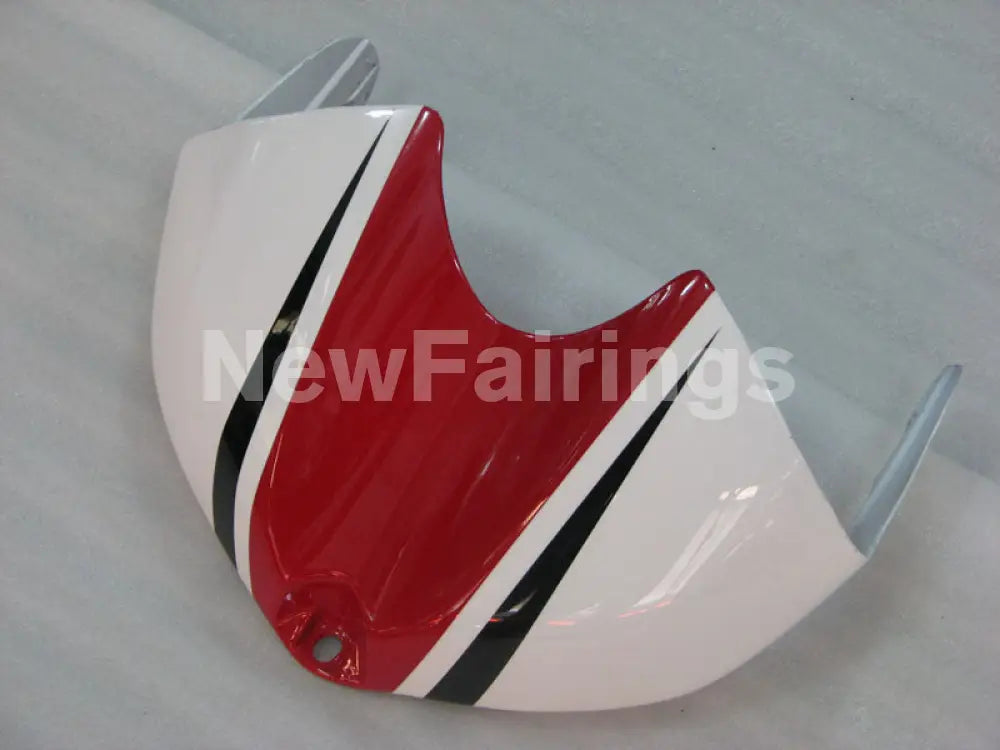 Red and White Matte Black Factory Style - YZF-R6 08-16 Fairing Kit Vehicles & Parts > Vehicle Parts & Accessories >