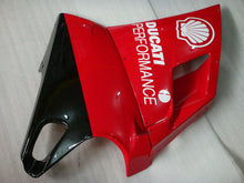 Bild in der Galerieansicht laden, Red and White Shell - Ducati 748/916/996/998 96-02 Fairing Kit (Single Passenger Seat)